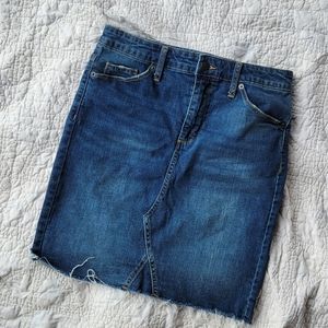 SOLD Universal Thread Jean Skirt